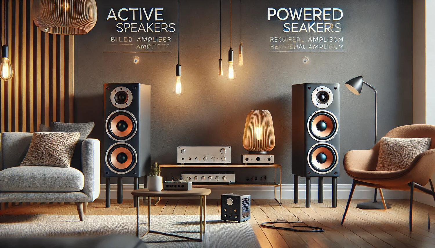active vs powered speaker