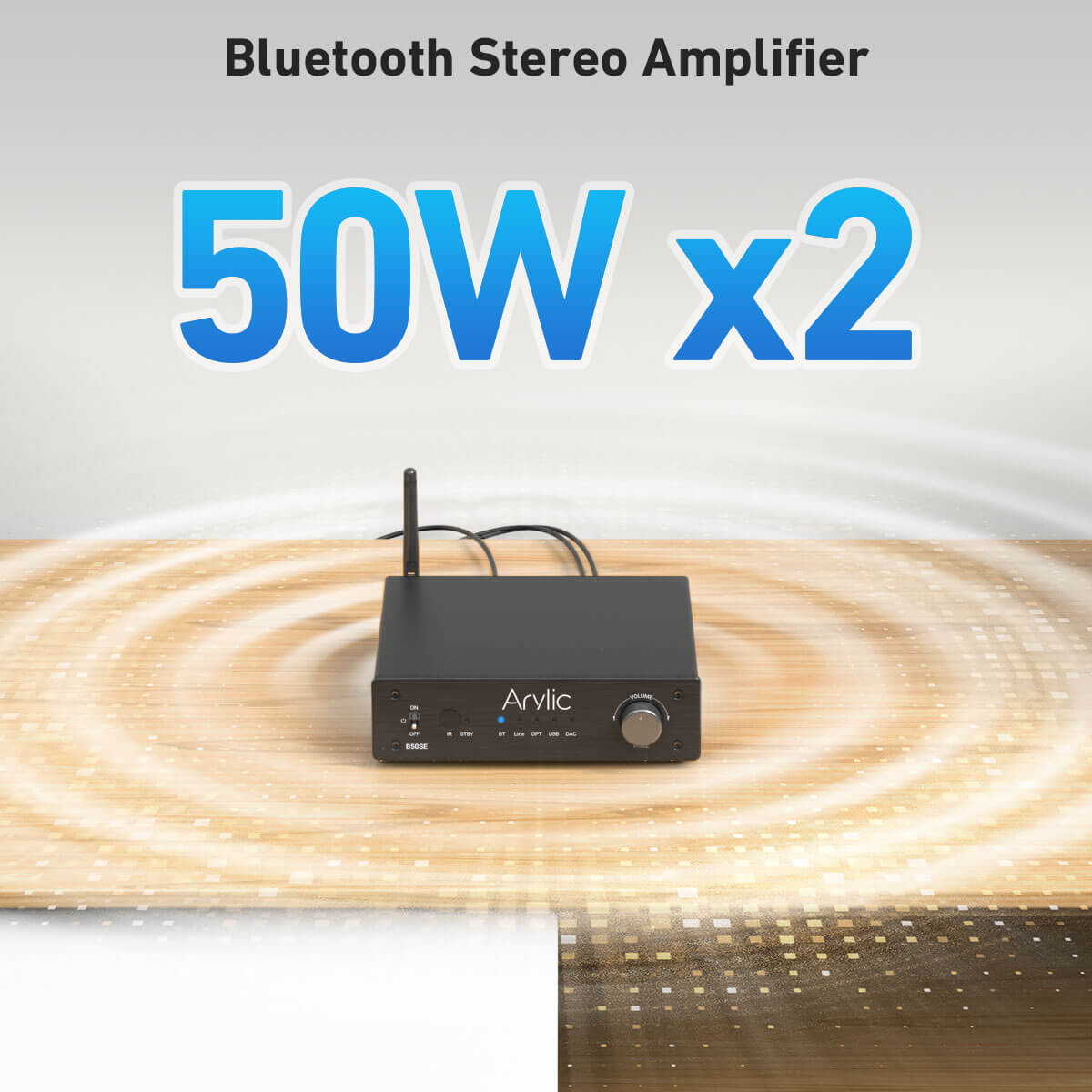 Arylic B50 SE Bluetooth Stereo Amplifier