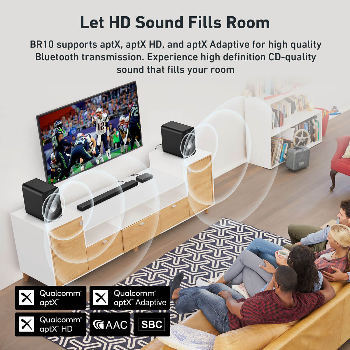 BR10 Bluetooth Audio Receiver