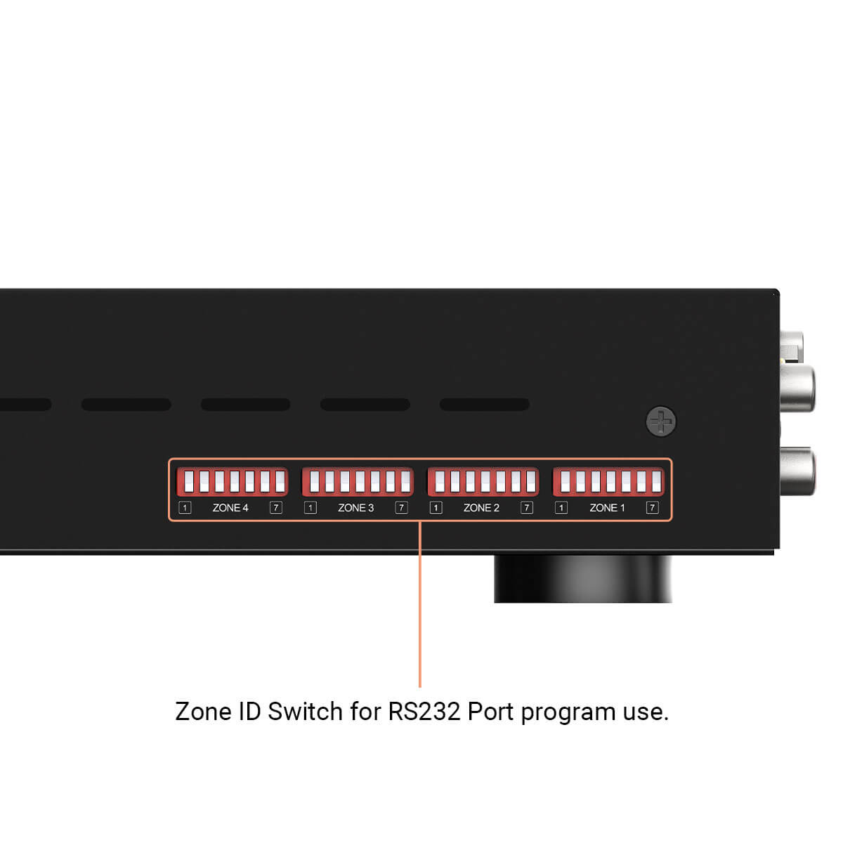 4 zone stereo preamplifier