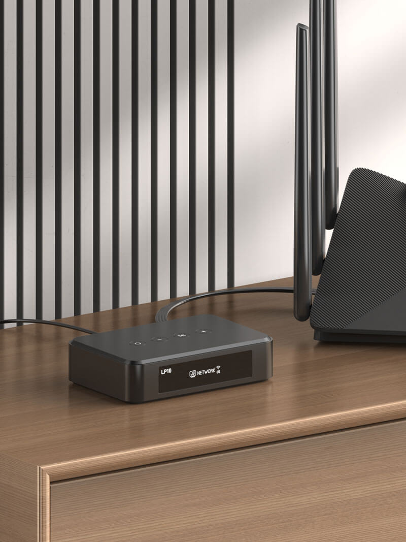 streamer with Lan port