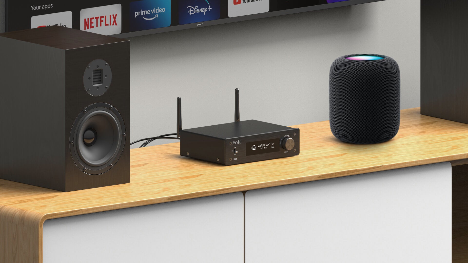 H50 Wireless Stereo Amplifier