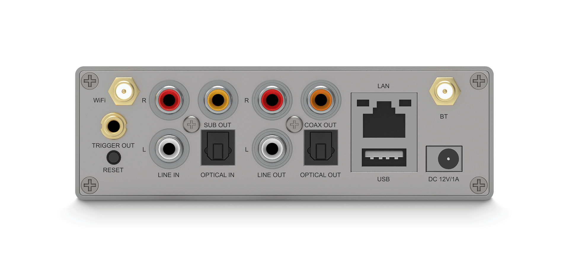 preamplifier with optical in