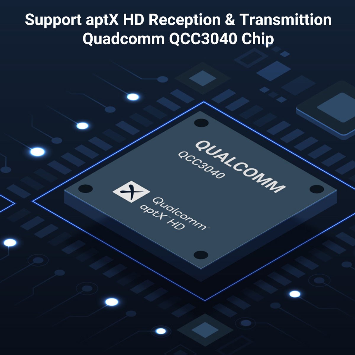 Amplifier with aptX HD