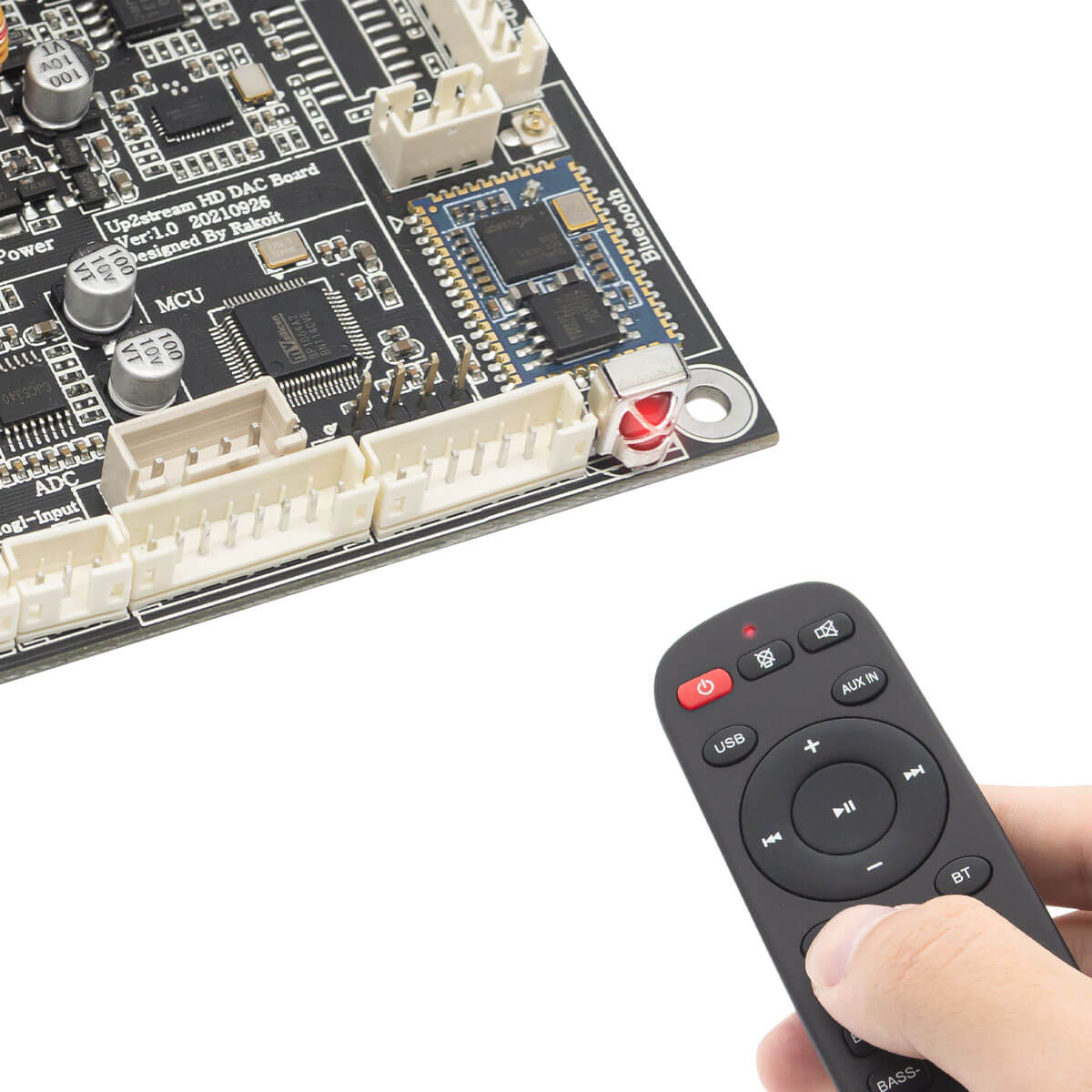 wireless streamer board with remote control