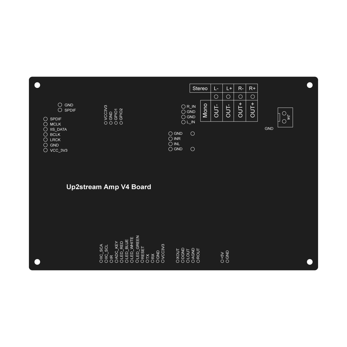 WiFi Audio Amplifier Circuit Board