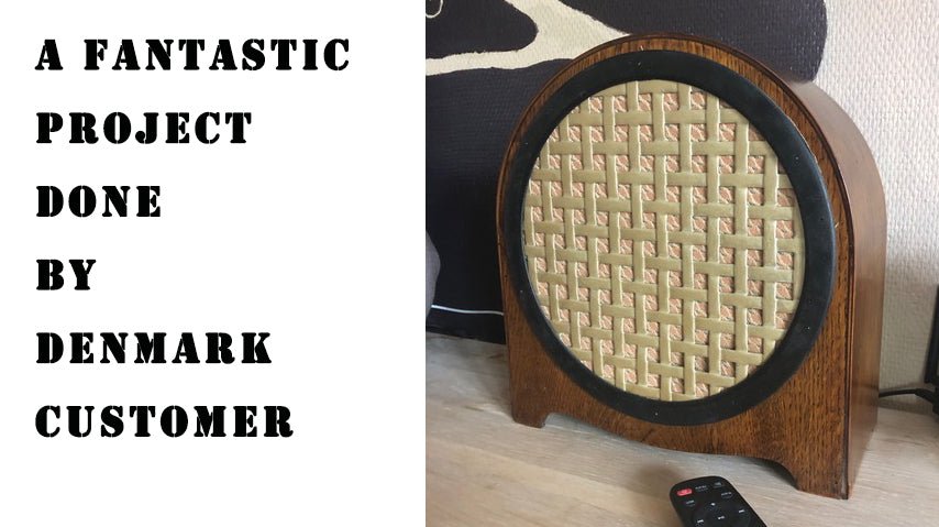 A Fantastic Diy Project Done by Denmark Customer with Up2stream Amp&Mini Board