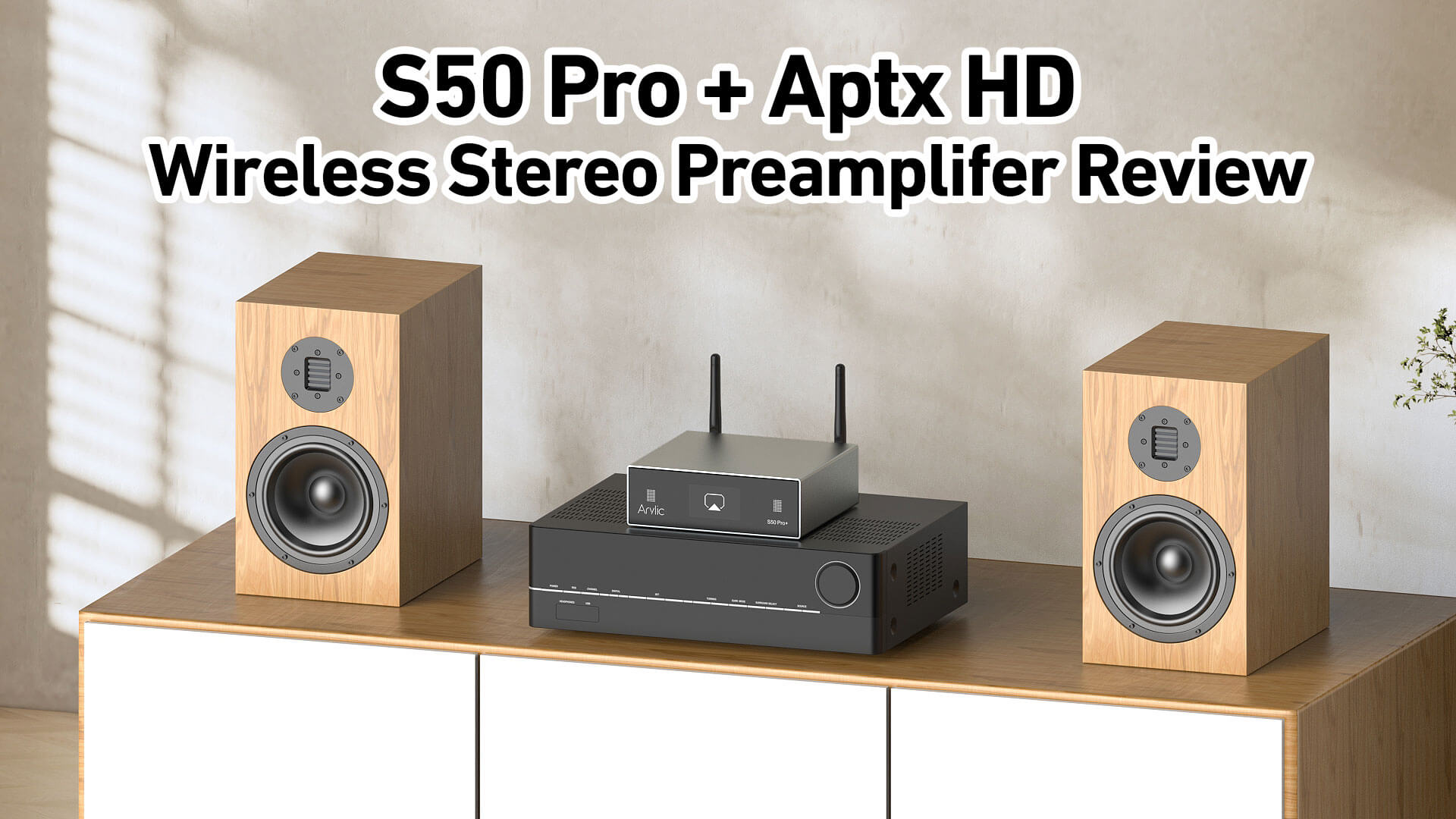 Arylic S50 Pro+ Wireless Stereo Preamp With aptX HD & ESS 9023 DAC 1_30a7817f-79b8-4de1-9896-6a4fdd32dd5f