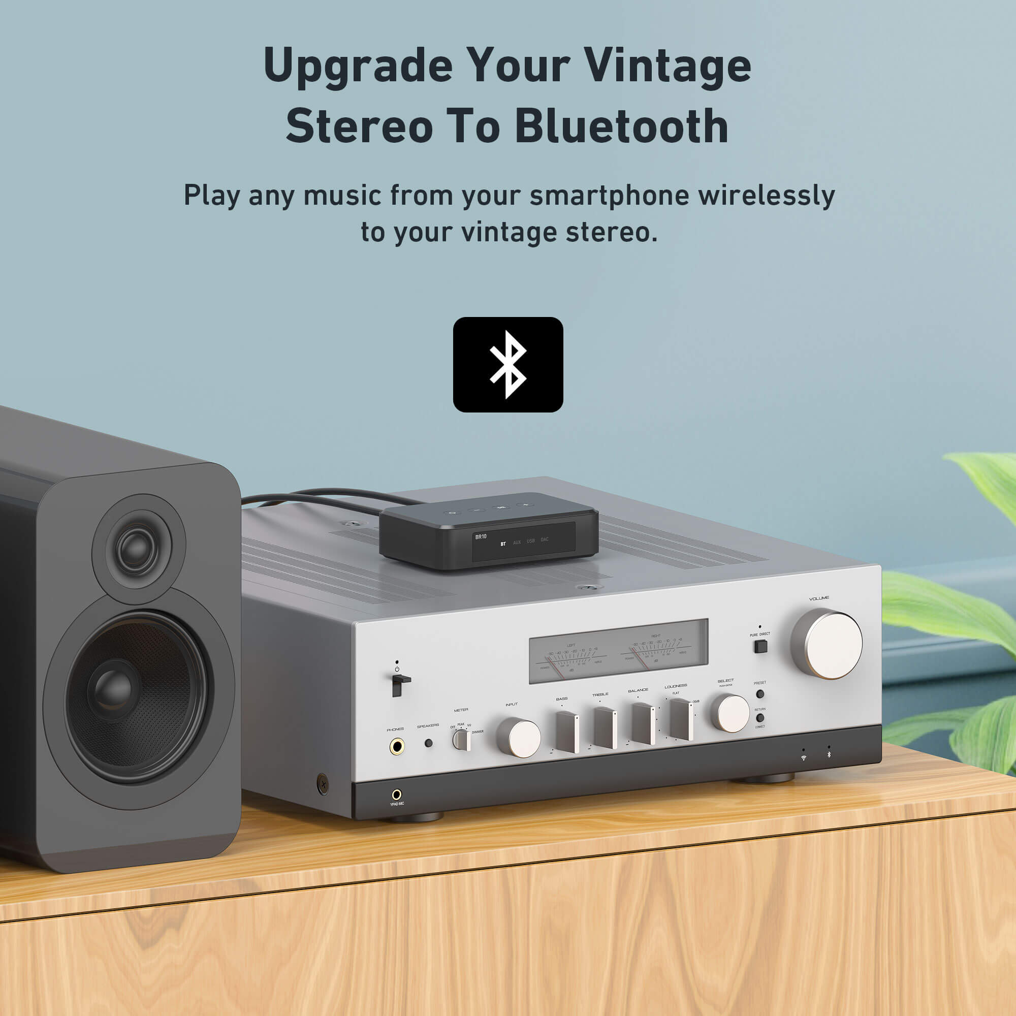 Bluetooth stereo receiver