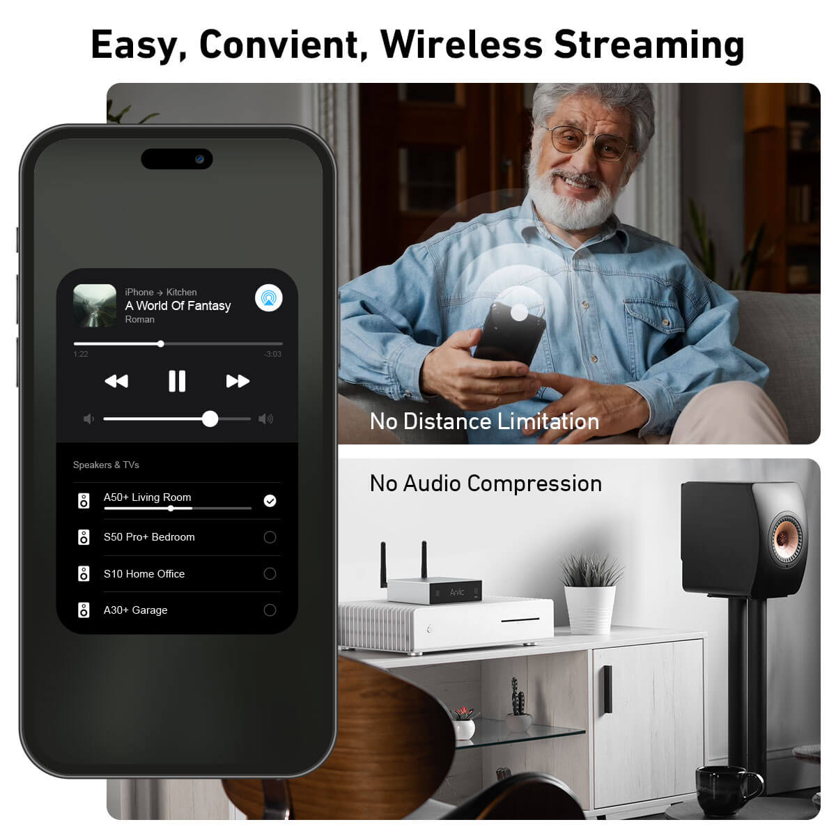 AirPlay amplifier