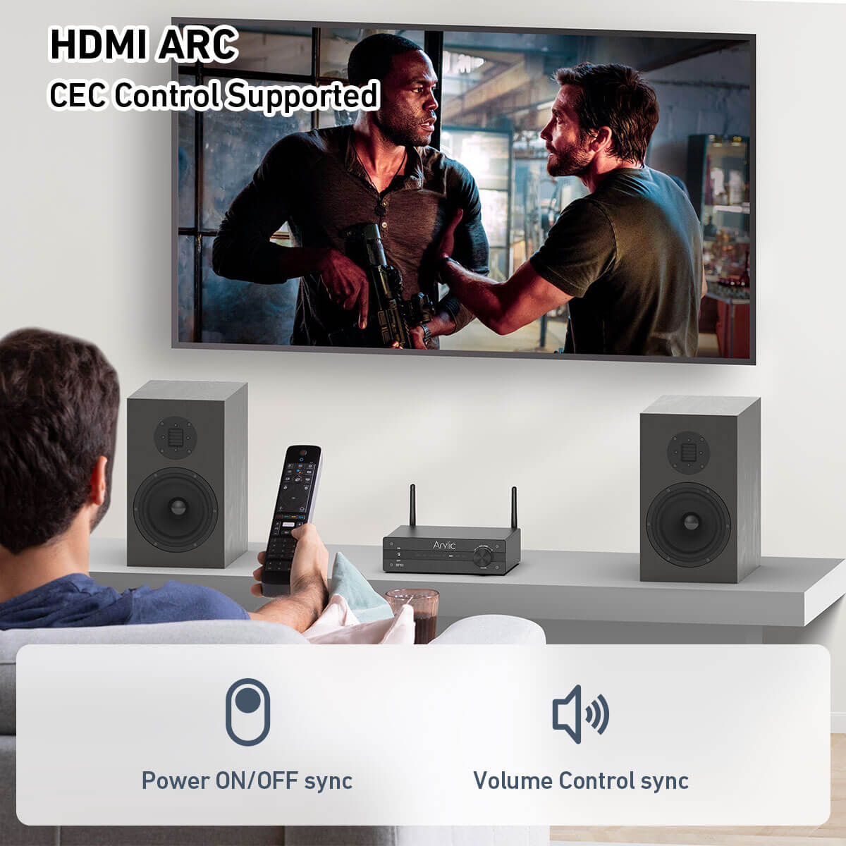 Bluetooth Receiver with HDMI ARC