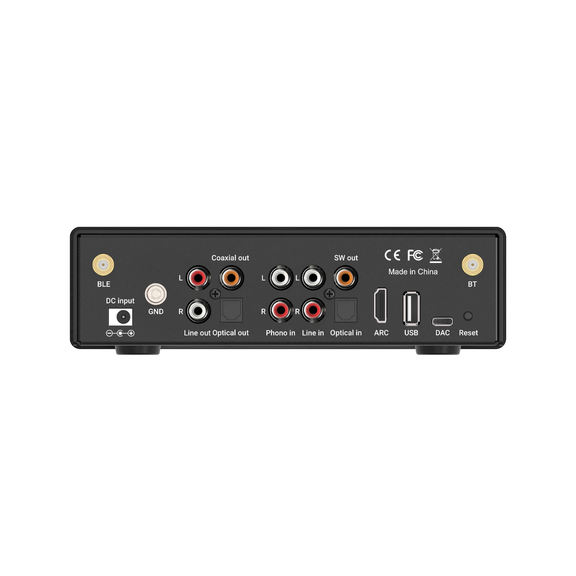 Arylic® BP50 Bluetooth Preamplifier Receiver with Audio