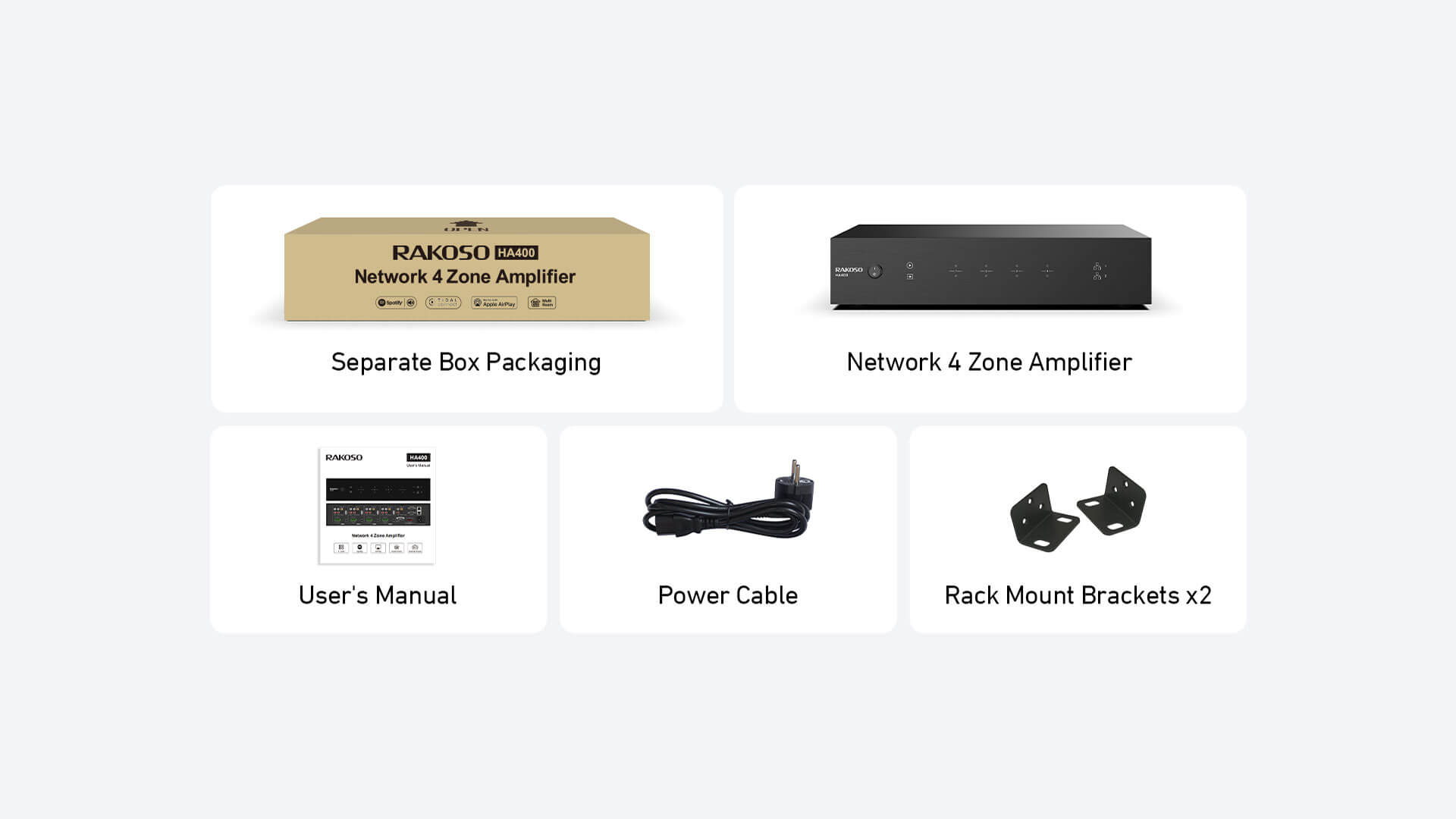 4 zone multi room amplifier