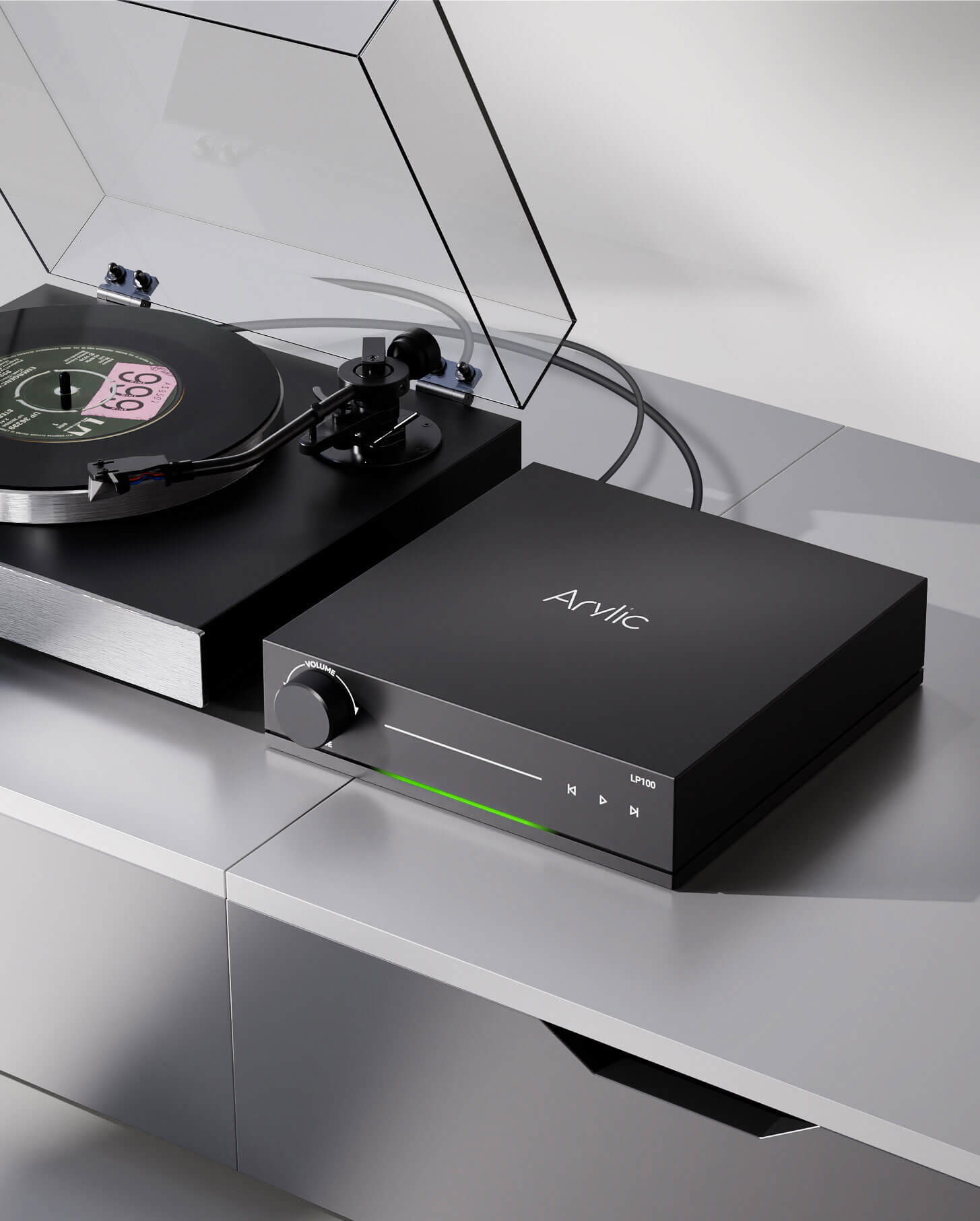 Arylic® LP100 AirPlay 2 and Google Cast Music Streamer