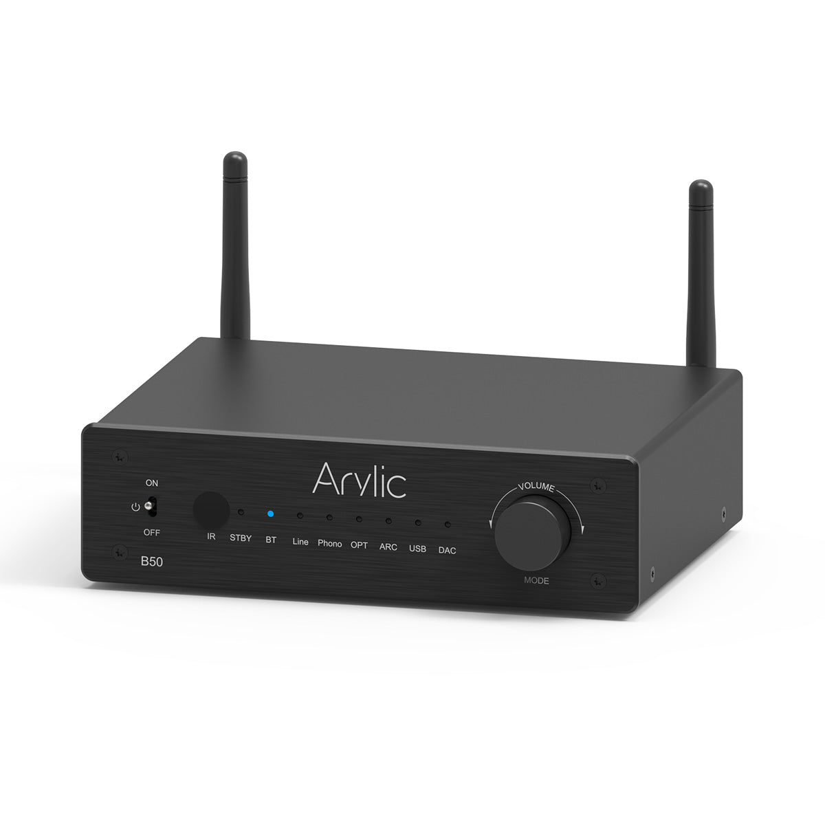 Arylic® B50 Bluetooth Stereo Amplifier With Audio Transmitter
