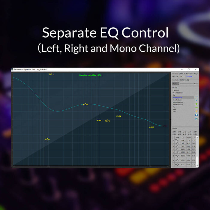 ACPWorkbench Stereo Equalizer Software-Arylic.com