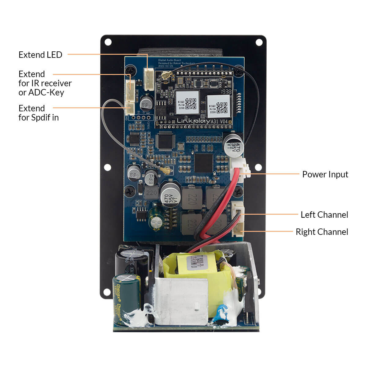 wifi plate amp