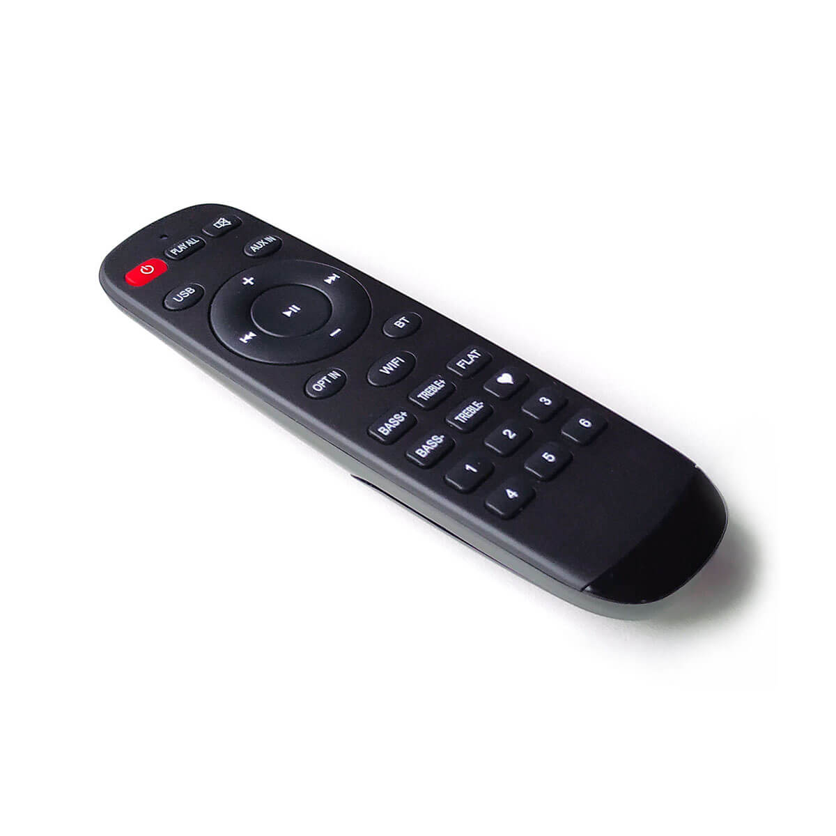 remote control for audio receiver